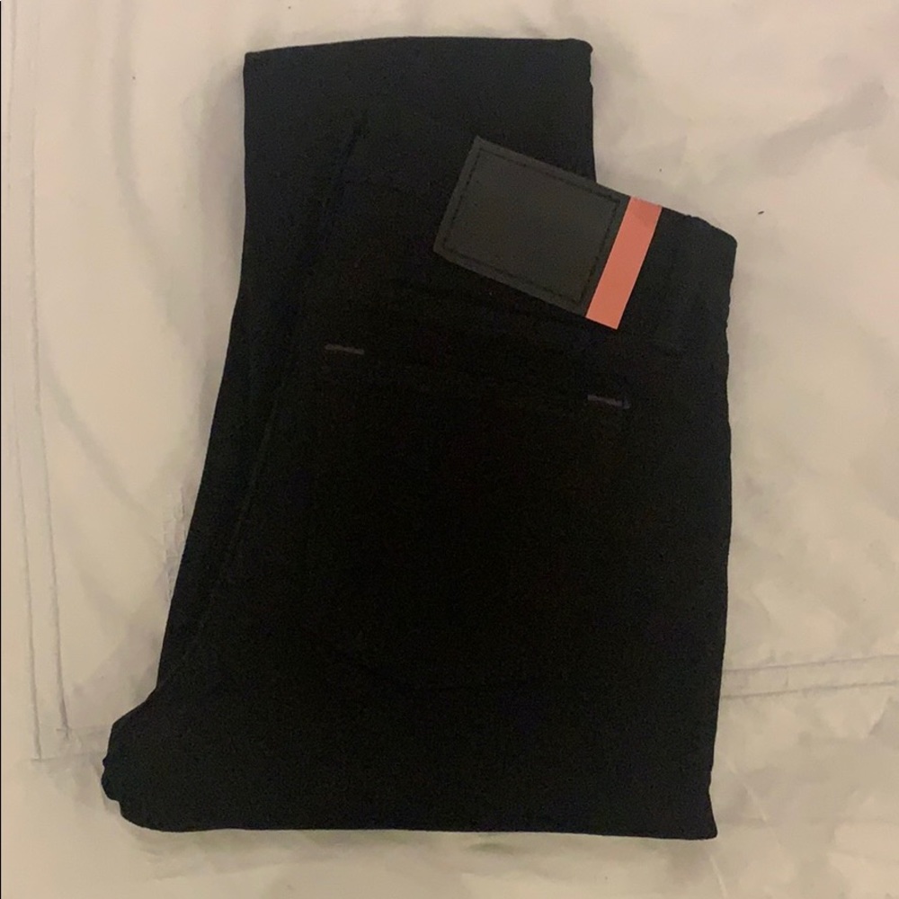Acne black skinny jeans